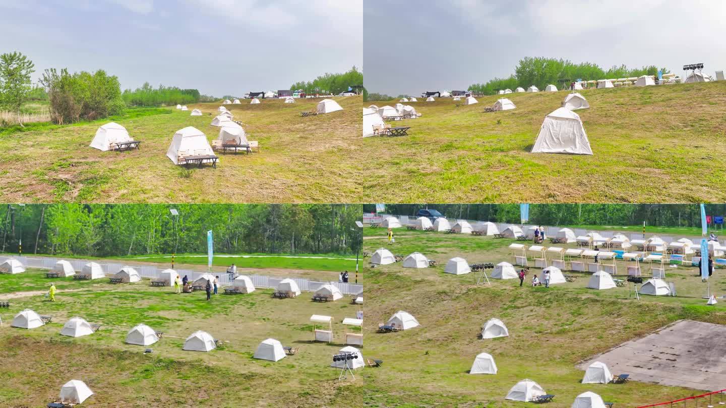 【4分钟】帐篷节 户外露营活动