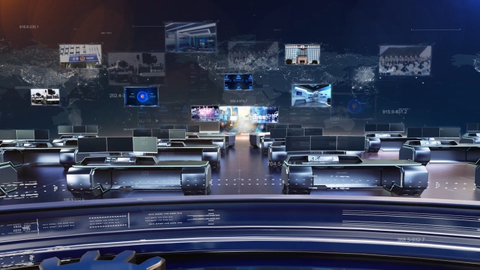 大气科技感公安警察政法类片头