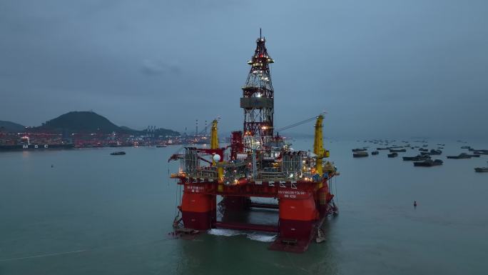 深圳 前海 海洋石油 船舶 海洋 宣传