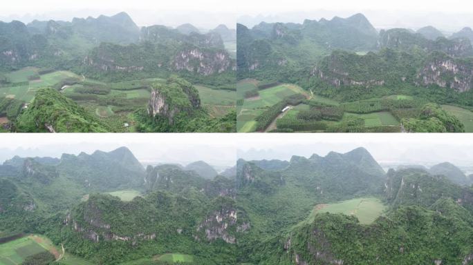 Z 4K 广西 桂西 航拍 自然风景5