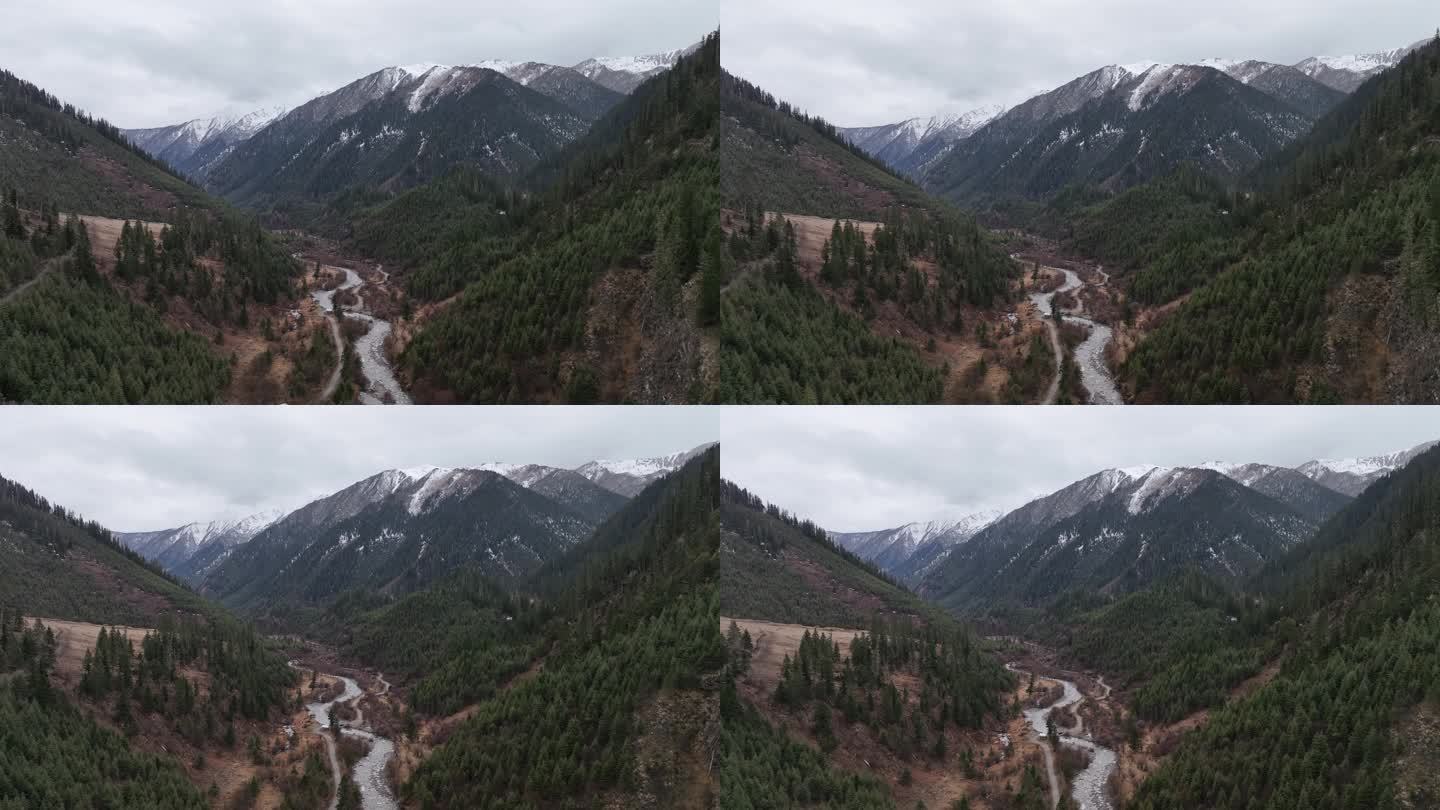 情人海 冬天日出冰封湖面