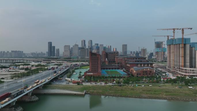 深圳 前海 贵族学校 航拍 宣传 校园