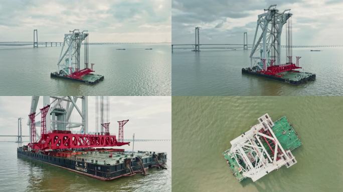 天一号架梁起重船中国桥梁建造设备基建机械