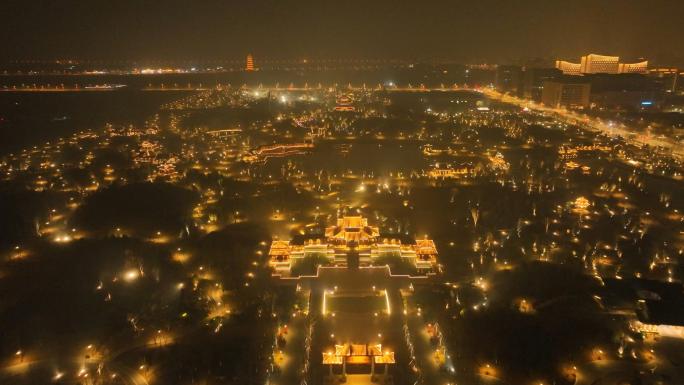 雄安新区夜景