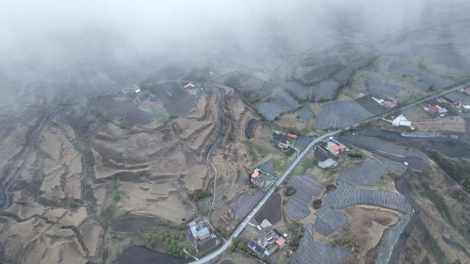 四川甲根坝的乡村