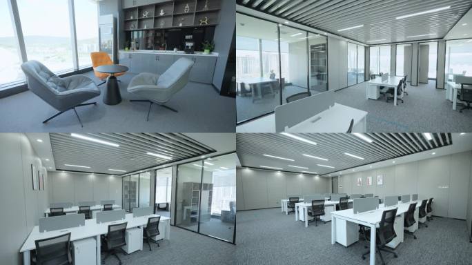 4K50P高端办公空间办公室共享空间装修