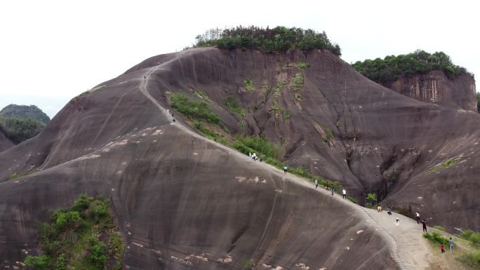 郴州苏仙区高椅岭马皇丘网红峡谷丹霞山2