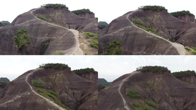 郴州苏仙区高椅岭马皇丘网红峡谷丹霞山2