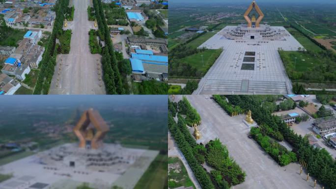 4K航拍短片.宝鸡法门寺文化景区