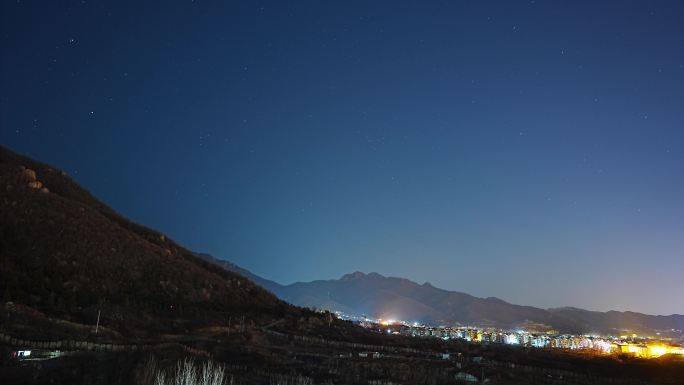 天津蓟州盘山星空