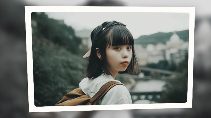 公司单位团建电子相册多照片展示AE