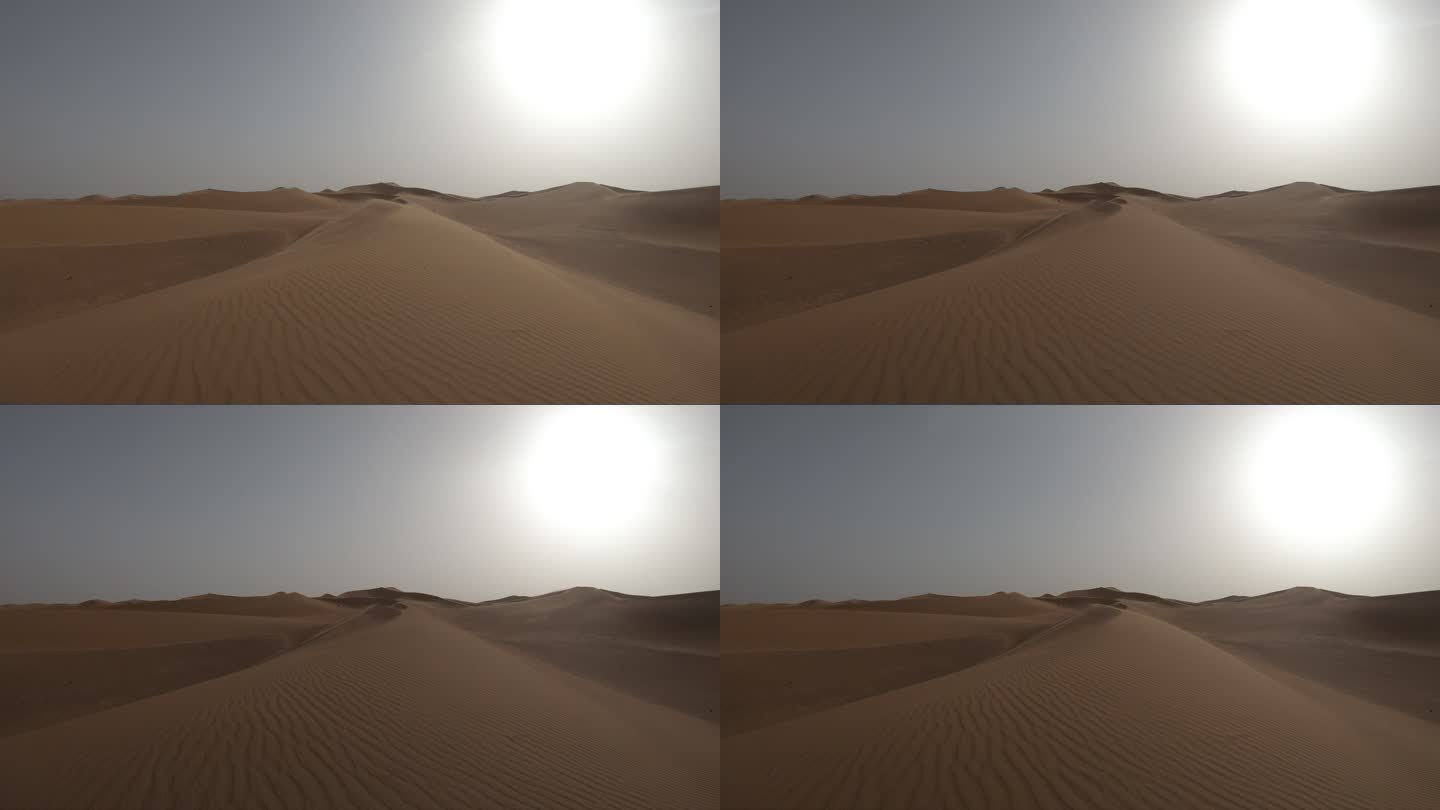 沙漠 沙山 风沙 风 太阳