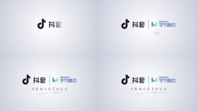 （无插件）简洁双logo两个logo演绎