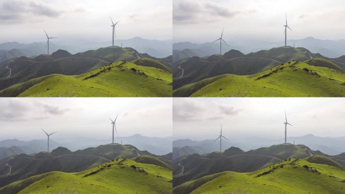 广西北流四胜顶风车山