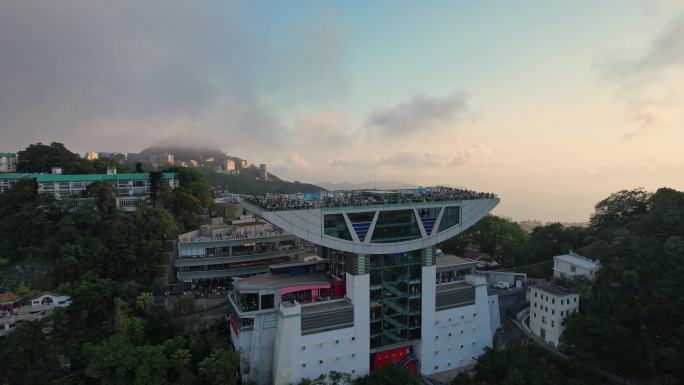 香港太平山顶凌霄阁