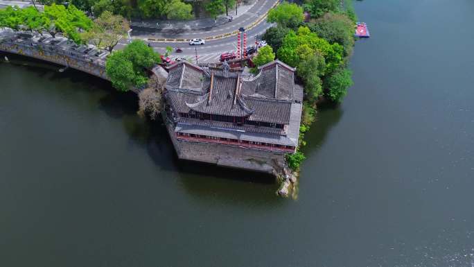 [4K]航拍素材.自贡王爷庙和法藏寺