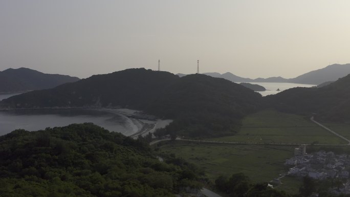 广东江门上川岛航拍视频