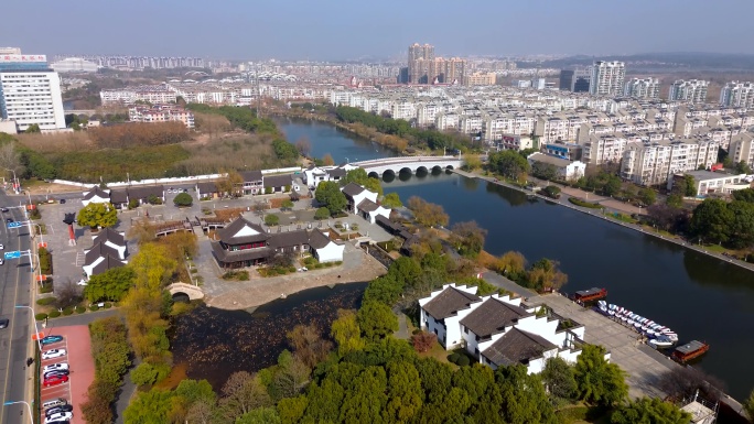 池州 清溪映月公园 汇景桥 百荷公园