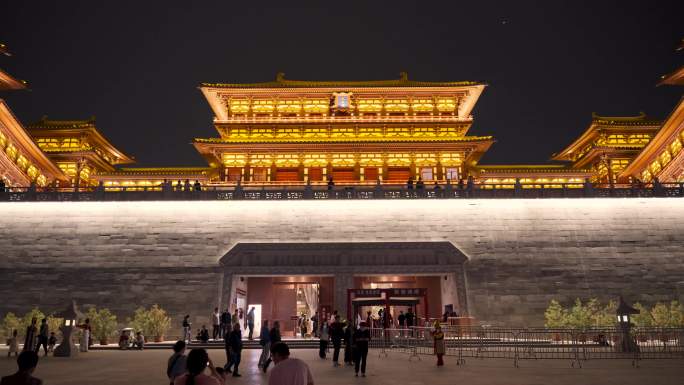 洛阳应天门夜景