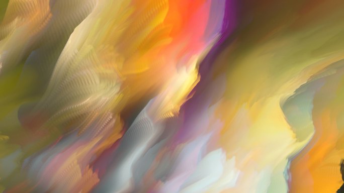 抽象背景炫彩晕染波浪海浪涌动艺术投影31