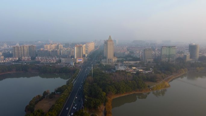 安庆 汇峰吾悦广场 湖心中路 菱湖风景区