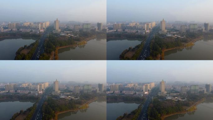 安庆 汇峰吾悦广场 湖心中路 菱湖风景区