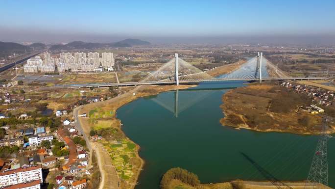 宣城市 水阳江大桥 水阳江大道 凤凰城