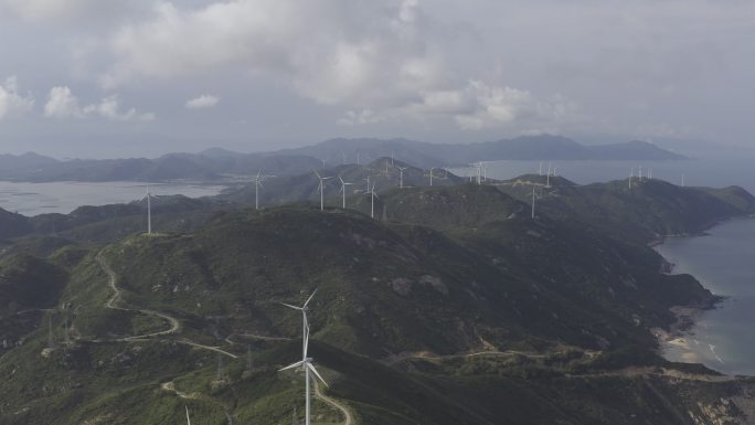 广东江门上川岛航拍视频