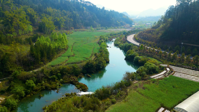 云南马把山九龙河山水