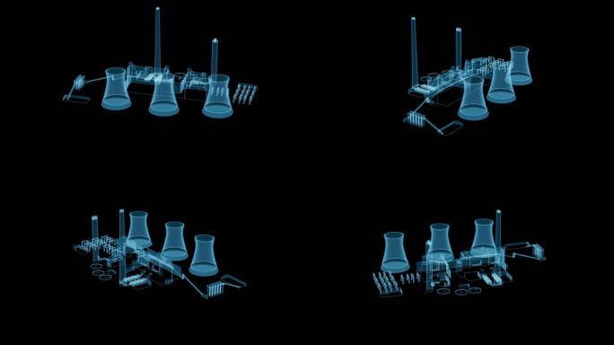 科技火力电厂全息2