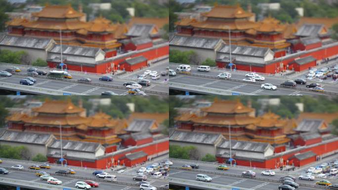 北京雍和宫-国子监牌楼移轴动画
