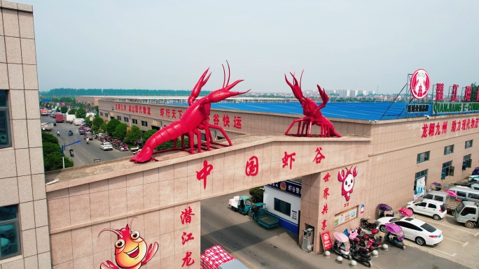 潜江中国虾谷龙虾交易市场