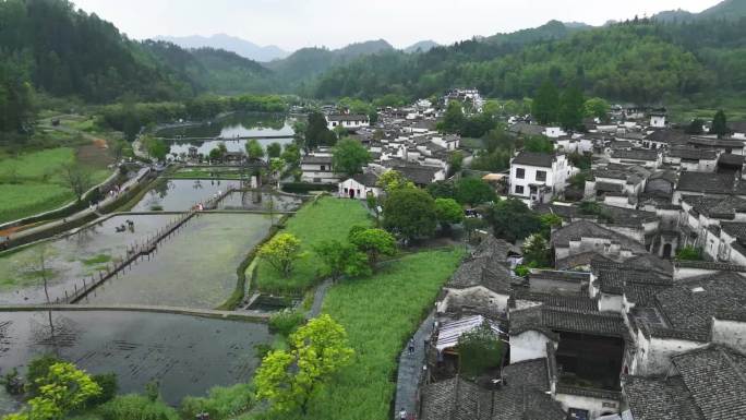 4.绿色黟县  大航拍