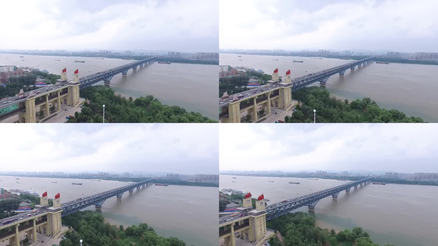 新的视角航拍南京长江大桥2