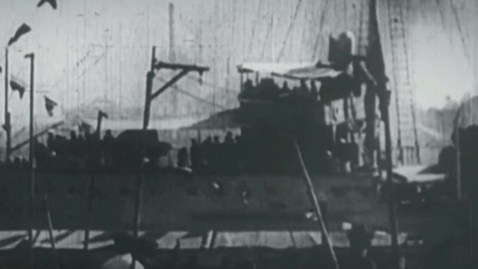 抗战时期码头 港口运输
