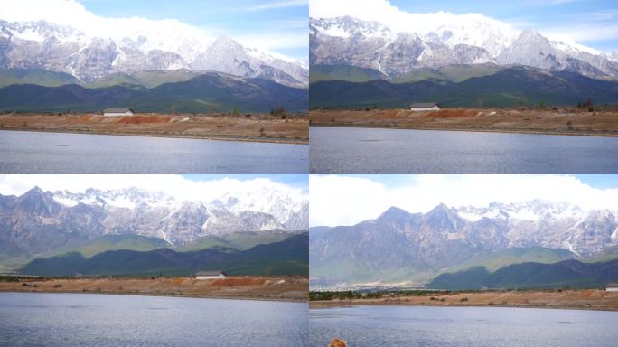 玉龙雪山 丽江 场景空镜