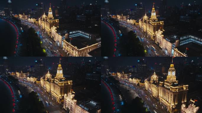 4k-上海外滩夜景