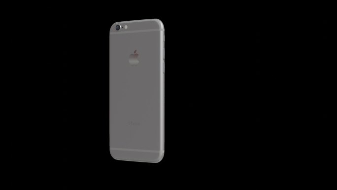 苹果iPhone 6深空灰色手机旋转视频
