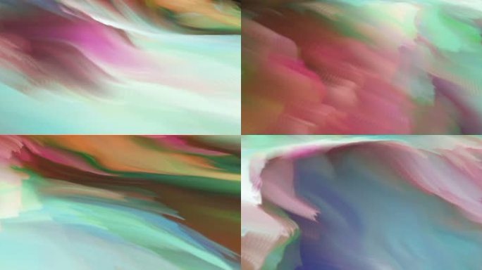 抽象背景海浪波浪流动的光影艺术宽屏96