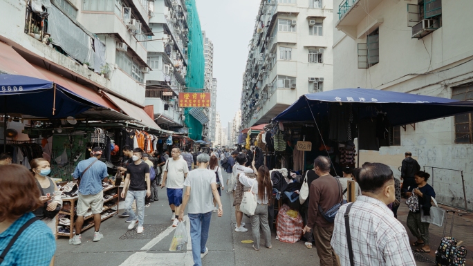 香港深水埗市场