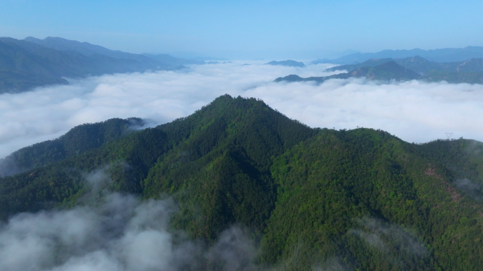 【4k合集2】航拍青山与云海