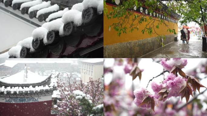 2023年5月云南迪庆香格里拉第一场雪