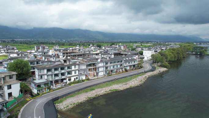 4K航拍大理网红S弯