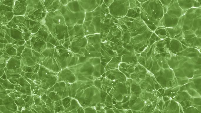 绿色水波纹纹理波浪粒子光斑光点唯美