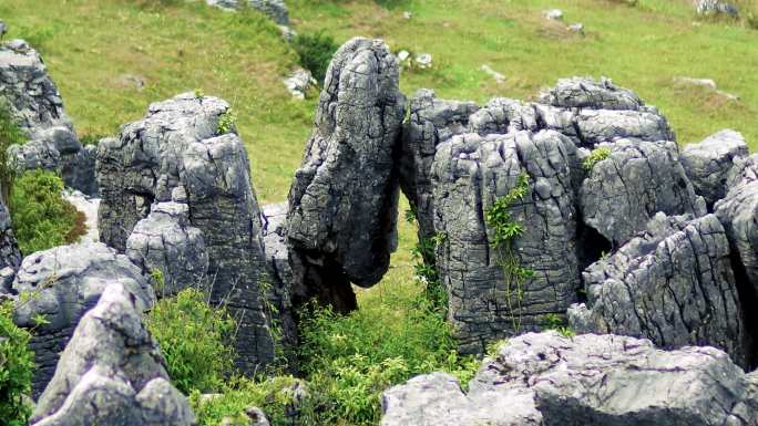 威宁法地石林奇石怪石嶙峋