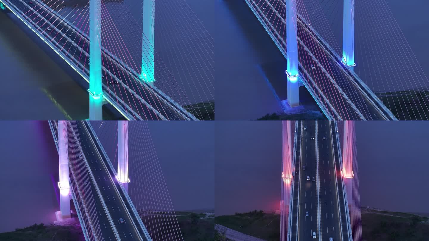 齐河大桥夜景
