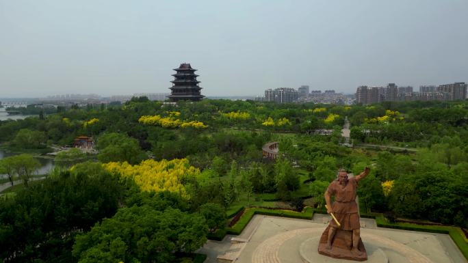 迁安市 黄台山公园 钢城大街 黄台湖