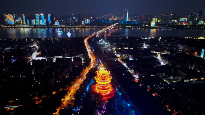 黄鹤楼夜景