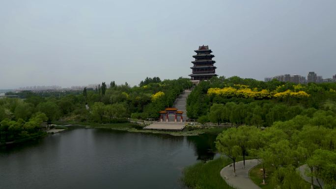 迁安市 黄台山公园 钢城大街 黄台湖