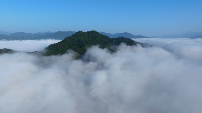 【4k合集1】航拍青山与云海